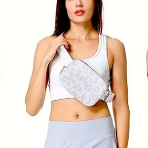 NWT Leopard Belt Bag